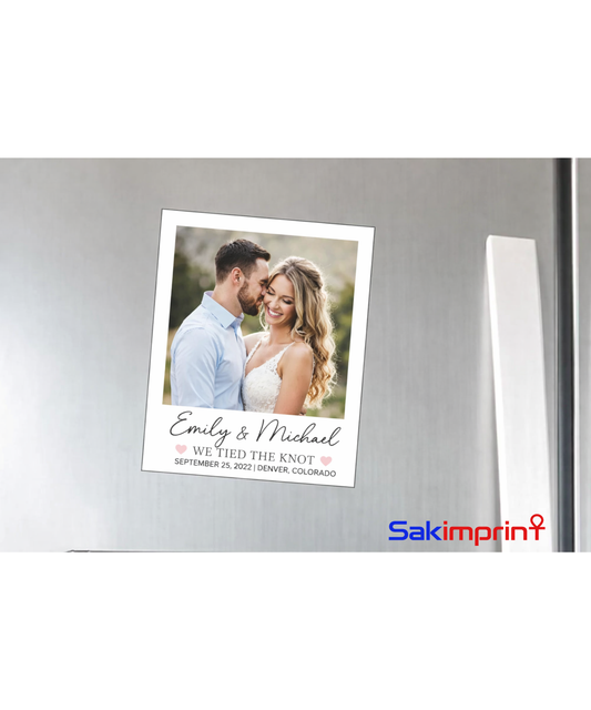 Custom Fridge Photo Magnet